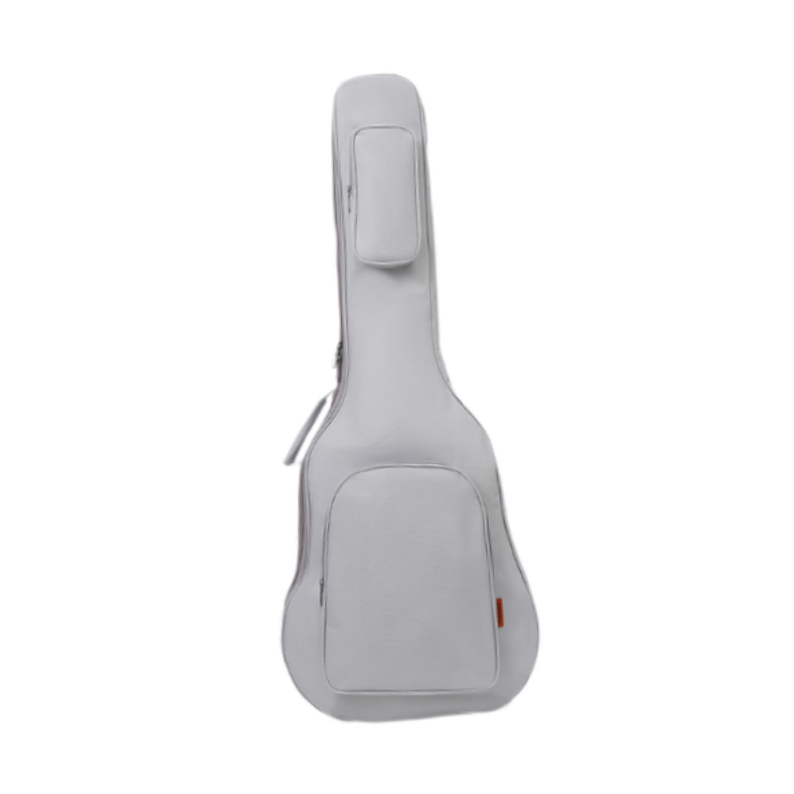 MERIGLARE 40 41 inch Guitar Bag Acoustic Classical Guitar Case Soft with Zippers with Handle and Pockets Professional Backpack Portable Gray