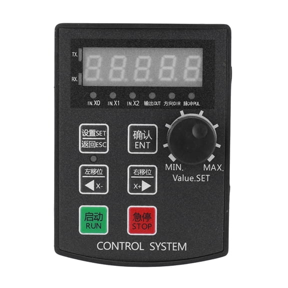 Motor Motion Controller DC12-24V 85KHz 5 Digit Display Limit Communication
