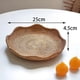 thumbnail image 2 of Hand-Woven Rattan Fruit Tray Storage Bread Basket Serving Tray Home Decoration Food Serving Platter 2 Pieces, 2 of 4