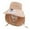 Khaki, variant on Solar Fan Bucket Hat For Men Women UPF50+ Sun Wide Brim Outdoor Sports Summer Fishing Hat With Technology Mens Hat Outdoor