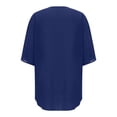 thumbnail image 2 of Bathing Suit Cover Up for Women, Solid Color Chiffon Short Sleeved Tops, Puff Sleeve Loose Kimono Cardigan Summer Beach Cape Blouse, 2 of 9
