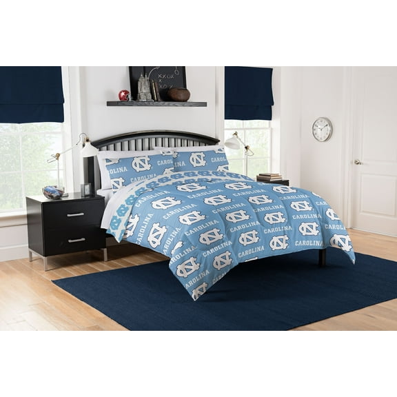 NCAA UNC Tar Heels Full Bed In Bag Set