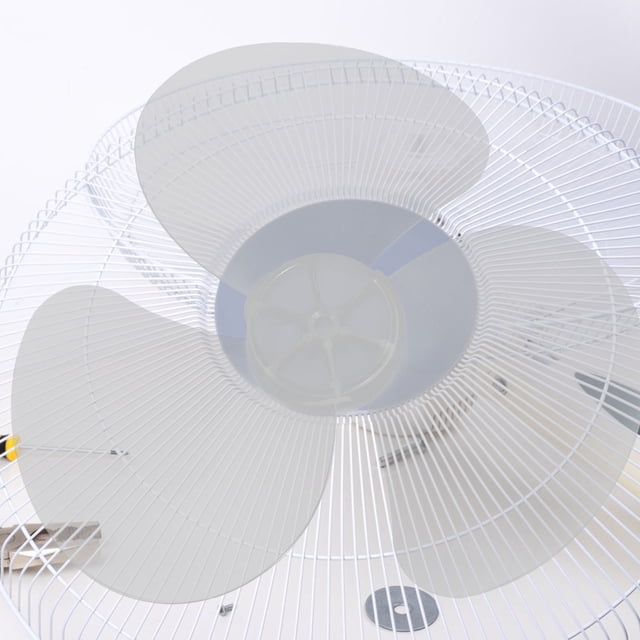 HONMEET Universal Replacement Fan Blades for Table and Pedestal Fan Plastic Transparent Design