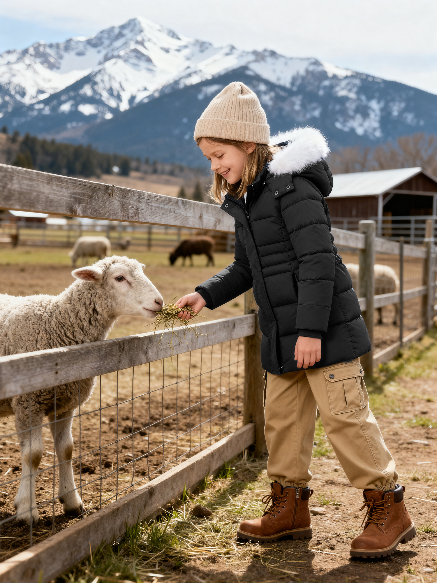 Wantdo Girl's Waterproof Winter Puffer Jacket photo 5