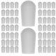 thumbnail image 1 of 200 piezas de fundas protectoras para perchas, ganchos de PVC, 1 of 6
