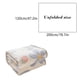 thumbnail image 3 of Flannel Blanket Thick Warm Fleece Blanket Double-sided Cover Blanket Office Nap Blanket, 3 of 7
