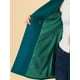thumbnail image 5 of Abrigos de invierno raglán cruzados con solapa con muesca para mujer lago azul L, 5 of 6
