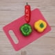 thumbnail image 4 of Batería de Cocina Tabla de cortar de plástico antideslizante y antibacterias para cortar alimentos (rojo) Ndcxsfigh Nuevos Originales, 4 of 6