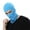 Blue, variant on TopTie Unisex Summer Balaclava Full Face Covering Bandana Protection Polyester-Red