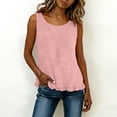 thumbnail image 4 of Shihyeh Linen Shirts for Women Linen Tank Tops for Women Linen Tops for Women Clothes for Women Summer, 4 of 9