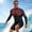 Red, variant on Frnrwgo Water Sports Wetsuit Set for Men Elastic Fitted Quick Dry Breathable for Surfing Diving Beach