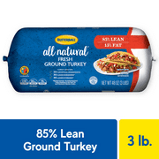 Butterball, Fresh Ground Turkey Roll, 85% Lean, 3 lb.
