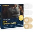 thumbnail image 1 of Xianlin-Cache-Tétons Hommes, 100 Pcs (50 Paires) Cache-Tétons Anti-Frottement pour Hommes, 1 of 4