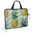 thumbnail image 2 of AWERP Pineapples Annabel Kidston Maximalism Laptop Bag Diving Fabric Computer Protective Handle Case 10inch, 2 of 5