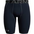 thumbnail image 3 of Shorts largos HeatGear para hombre Under Armour en azul marino de 23 cm, 3 of 6