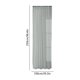 thumbnail image 3 of Cortinas Transparentes para Exteriores, Impermeables, Resistentes a Los Rayos Uv, Que Filtran La Luz y Brindan Privacidad. Incluyen Un Bolsillo para Barra de Cortina, Ideales para Patio, Porche, Cena, 3 of 6