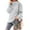 Light Grey, variant on MLANM Womens Turtleneck Loose Sweaters Batwing Long Sleeve Pullover Tops Oversize Chunky Knit Jumper,2X-Large White