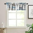 thumbnail image 5 of Nautical Kitchen Curtain Valance Starfish Theme Lighthouse Boat Fish Summer Beach Curtain Valance Bedroom Home Decor 54"x18", 5 of 5