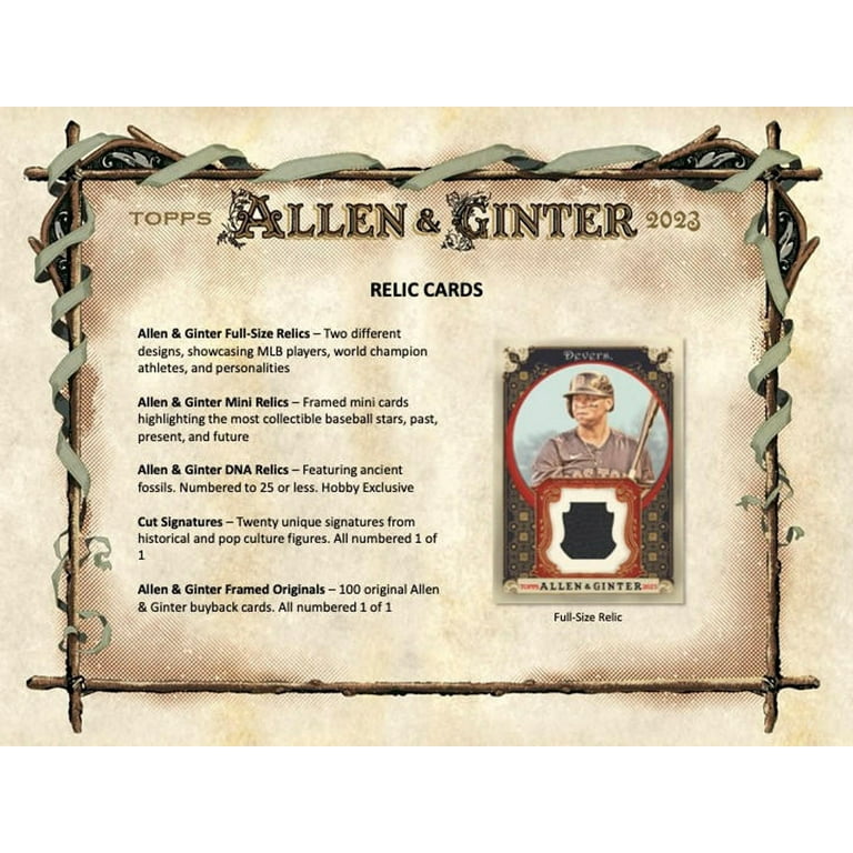 2023 Topps Allen & Ginter MLB Baseball Trading Card Hobby