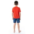 thumbnail image 3 of Hot Wheels Cars Boy's Pajamas Race Team Shirt and Shorts Pajama Set, 3 of 7