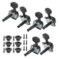 thumbnail image 3 of Guitar Tuning Keys, Anti-Corrosion Structure Métallique Haute Performance Cordes Tuning Pegs, pour les Amateurs d'Instruments Guitare Noir, 3 of 8