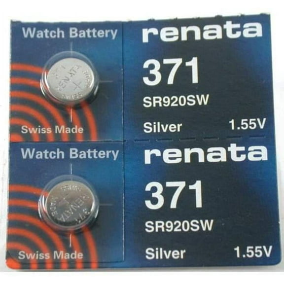 #371 Renata Watch Batteries 2Pcs