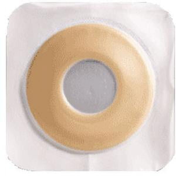 SurFit Natura Colostomy Barrier PreCut Extended Wear Durahesive White Tape 134" Flange Hydrocolloid 34" Stoma