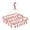 A 1PCS & B 1PCS, variant on 1PC Laundry Hangers with 32 Clips,Clothespin Rack, Foldable Rack, and Rotatable Hook for Drying Socks,Bras,Towel,Underwear,Hat,Scarf,Pants,Baby Clothes,Cloth Diapers,Gloves,Handkerchiefs