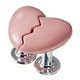 thumbnail image 1 of Botón de presión para inodoro en forma de corazón , botón de descarga para uñas largas, botón de tanque de inodoro portátil para decoración del , rosa Soledad Botón de presión del inodoro, 1 of 10