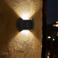 thumbnail image 4 of Maoww Wall Lamp LED Solar 0.5W Waterproof Automatic Up Down Warm Light, 4 of 9