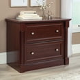 thumbnail image 3 of Sauder Palladia 2-Drawer Lateral File Cabinet, Select Cherry Finish, 3 of 17