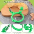 thumbnail image 3 of Handheld Manual Rotating Apple & Pear Peeler, 360° Fruit Peeling Tool, Easy Hand-Rotation Kitchen Gadget for Apples Pears, Compact Peeler Machine Gift Idea-White Color, 3 of 7