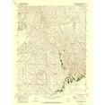 thumbnail image 2 of USGS 12x14 White Modern Wood Framed Museum Art Print Titled - Barking Dog Spring Colorado Quad - USGS 1970, 2 of 4