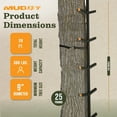 thumbnail image 3 of Muddy Quick Stick XL, Climbing Stick Tree Climbing Gear for Deer Stands & Blinds, 3 of 11
