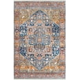 thumbnail image 2 of nuLOOM Harriet Vintage Medallion Fringe Area Rug, 4' x 6', Rust, 2 of 2