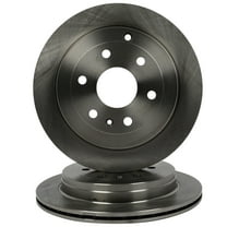 SCITOO Brakes Rotors 2pcs Rear Brakes Kit Fit For Buick Enclave 2008-2017 For Chevrolet Traverse 2009-2017 For GMC Acadia 2007-2016 For GMC Acadia Limited 2017 For Saturn Outlook 2007-2010