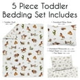 thumbnail image 4 of Sweet Jojo Designs Country Western Taupe Brown and Cream Toddler Bed Comforter 5 Piece Bedding Set, 4 of 6