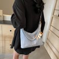thumbnail image 4 of Bolso de nicho de lujo ligero de alta gama para mujer, nueva moda 2025, versión coreana, bolso cruzado de gran capacidad para uso diario, bolso de mano tipo dumplings debajo del brazo, 4 of 5