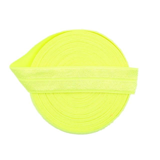 Banda elástica cubierta con borde brillante hecha a mano, material de bricolaje, cuerda elástica de color, cinta de banda de goma de color cerrada