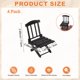 thumbnail image 3 of Uxcell 4-Pack Sillas Plegables en Miniatura para Casa de Muñecas, 2.1x2x3 Pulgadas Sillas de Playa Plegables en Miniatura [Negro], 3 of 6