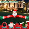 thumbnail image 3 of Santa Claus Inflable Gigante de 3 m Mukum con Luz LED para Exterior, 3 of 8