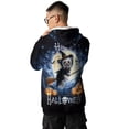 thumbnail image 5 of Happy Halloween Chinese Crested Witch Pumpkins Bats All Over Print 3D Hoodie Unisex Merch Hoodies Dog Lover - 13012, 5 of 6