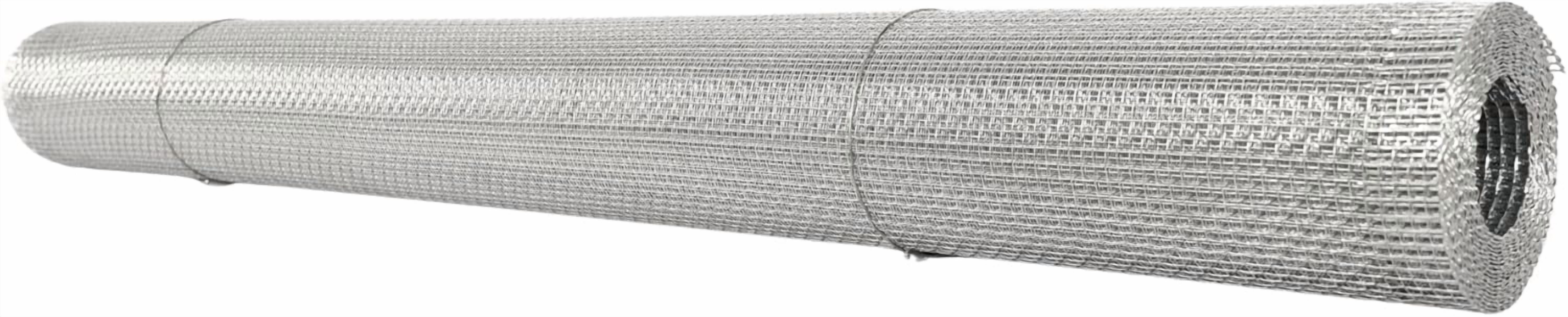 Galvanized Hardware Cloth 1/8 Inch Wire Mesh Roll – Ideal for Garden Fencing, Chicken Coops, DIY Projects, and Beekeeping (16in x 10ft)