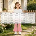 thumbnail image 3 of Toddler Baby Girl Clothes Outfits 3D Bow Long Sleeve Sweatshirt Top and Flared Pants Sets InfantFall Winter Kids Girls Warm Clothing Sets 18-24 Months, 3 of 8