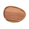 thumbnail image 4 of Plato de postre de madera, bandeja para la cena, vajilla, tabla de quesos, plato decorativo para comida Estilo D, 4 of 9