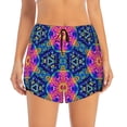 thumbnail image 2 of Pofeuu Bright Turtles Print Women's Athletic Shorts Running Workout Shorts Tummy Control Quick Dry Gym Shorts with Pockets Double layer sports shorts-X-Large, 2 of 7