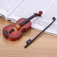 thumbnail image 3 of Lantro JS Mini violín de Madera violín en Miniatura Modelo de violín Juguetes de violín portátiles para Regalos Decoración Hogareña Crtynell NO, 3 of 7