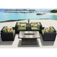 thumbnail image 2 of TK Classics VENICE-06e-WHEAT 6 Piece Venice Outdoor Wicker Patio Furniture Set 06e, Wheat, 2 of 3
