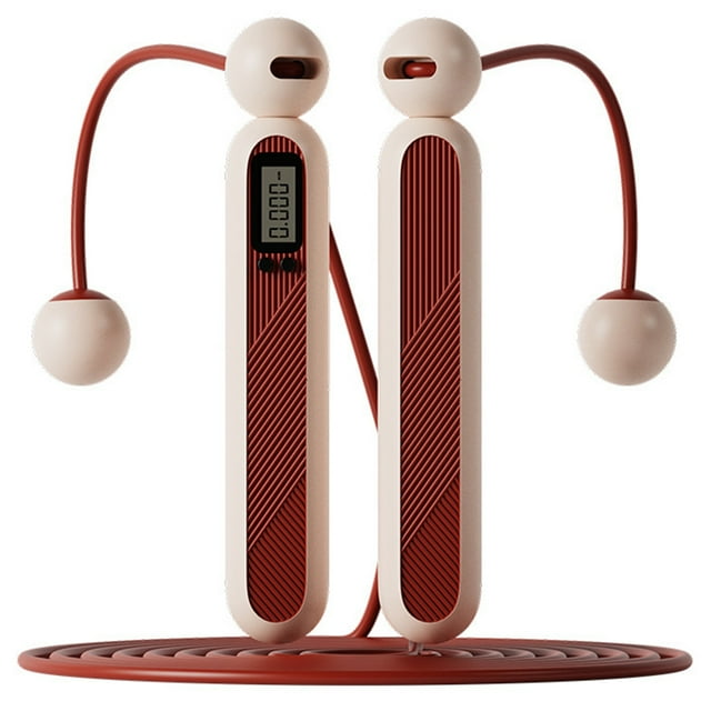Bangcool Jumping Rope 2-in-1 Digital - Nonslip Handle Jump Rope Ropeless Skipping Rope