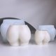 thumbnail image 4 of Gwong hogar 2 pcs molde de velas flexibles antiadherentes blancos blancos resistente al calor del calor del calor del calor Gwong 21097892, 4 of 7